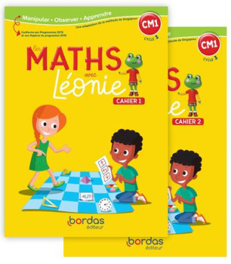 Les Maths avec Léonie CM1. Cahiers 1 et 2, Edition 2022