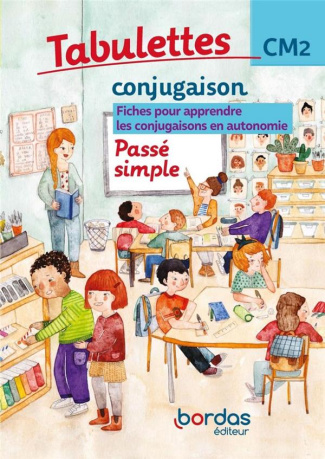 Tabulettes conjugaison Passé simple CM2. Contient 10 carnets et 1 guide pédagogique, Edition 2021