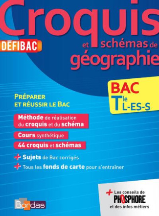 Croquis et schémas de géographie Tle L-ES-S