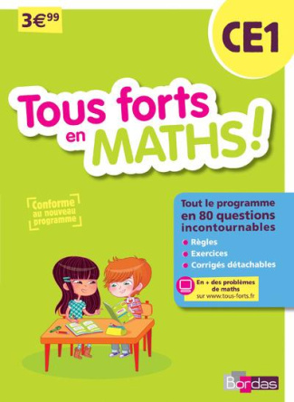 Tous forts en Maths ! CE1. Edition 2016