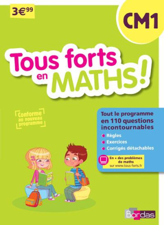 Tous forts en Maths ! CM1. Edition 2016