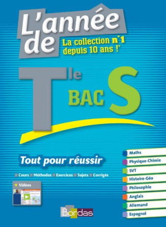 L'année de Tle Bac S. Edition 2016