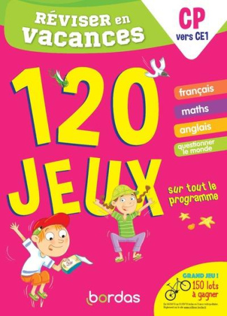Réviser en vacances du CP au CE1. 120 jeux sur tout le programme, Edition 2019