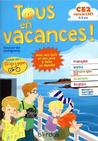 Tous en vacances du CE2 au CM1