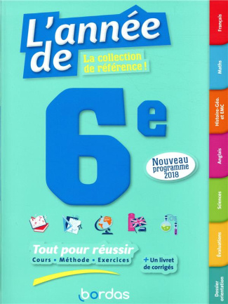 L'année de 6e. Edition 2019