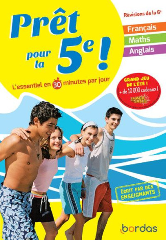 Prêt pour la 5e. L'essentiel en 30 minutes par jour, Edition 2020