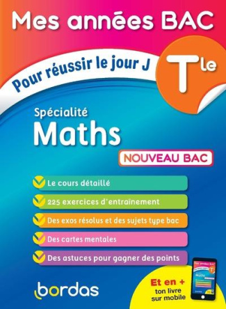 Specialité maths Tle. Pour réussir le jour J, Edition 2020
