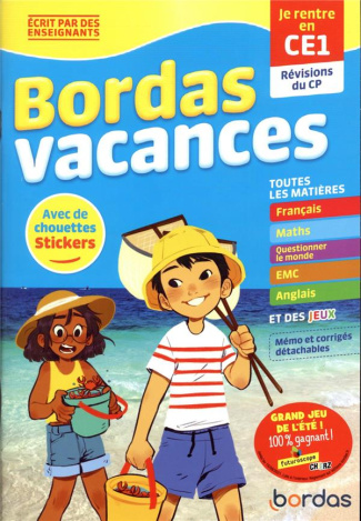 Bordas vacances - Je rentre en CE1. Révisions du CP