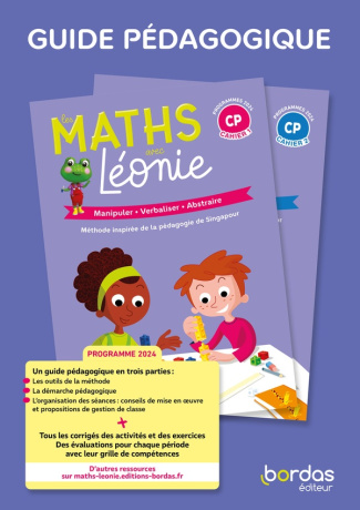 Les maths avec Léonie CP. Guide pédagogique, Edition 2024