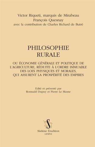 PHILOSOPHIE RURALE