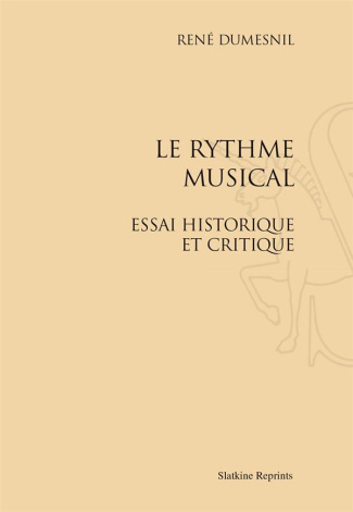 LE RYTHME MUSICAL. (1949)