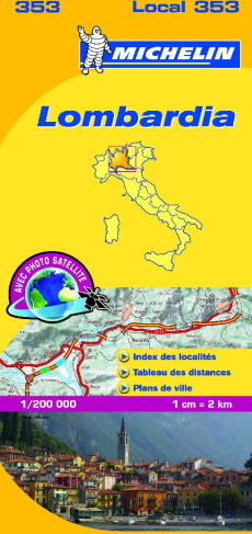 LOMBARDIA 11353 CARTE ' LOCAL ' ( ITALIE ) MICHELI