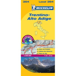 TRENTINO 11354 CARTE ' LOCAL ' ( ITALIE ) MICHELIN