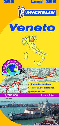VENETO 11355 CARTE ' LOCAL ' ( ITALIE ) MICHELIN K
