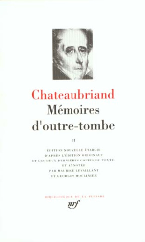 Mémoires d'outre-tombe. Tome 2