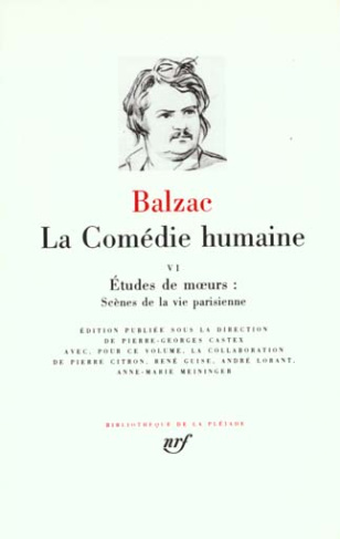 La Comédie humaine Tome 6 : Etudes de moeurs