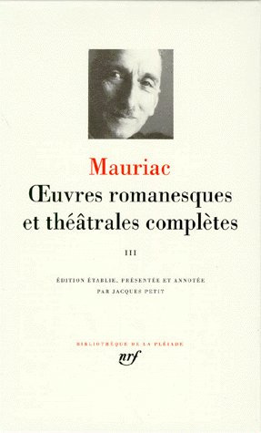 OEuvres romanesques et théâtrales complètes. Tome 3