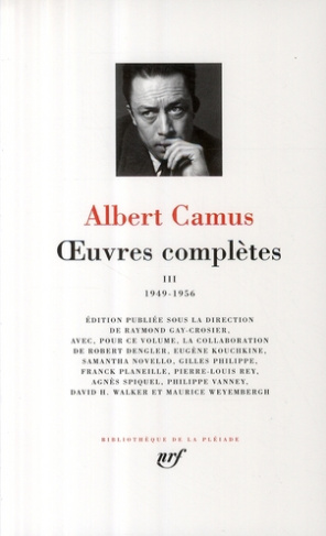Oeuvres complètes. Tome 3, 1949-1956