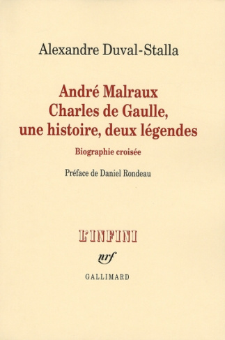 André Malraux, Charles de Gaulle, une histoire, deux légendes. Biographie croisée