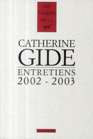 Entretiens 2002-2003