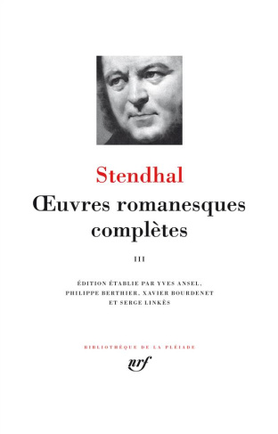 Oeuvres romanesques complètes. Tome 3