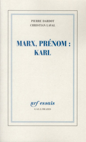 Marx, prénom : Karl