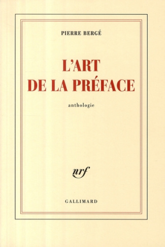 L'ART DE LA PREFACE