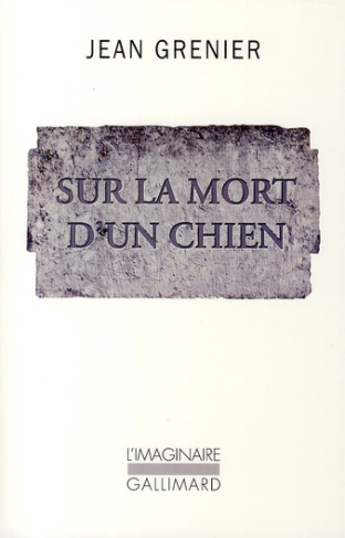 Sur la mort d'un chien
