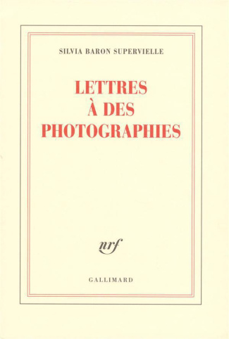 Lettres à des photographies