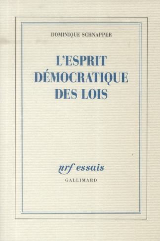L'esprit démocratique des lois