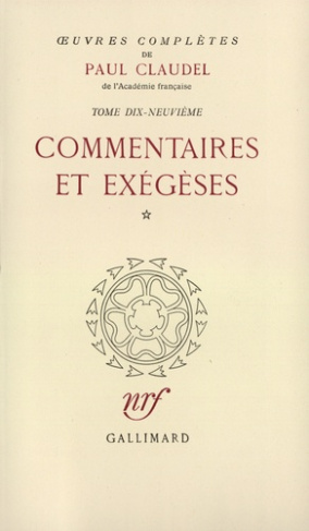 Oeuvres complètes. Tome 19