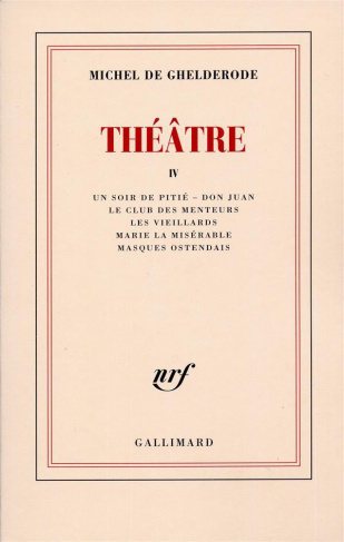 THEATRE. Tome 4