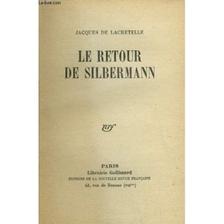 SILBERMANN / RETOUR DE SILBERMANN