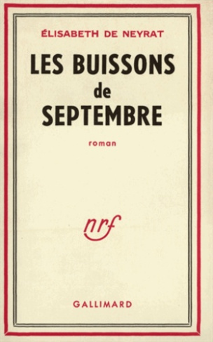 Les buissons de Septembre
