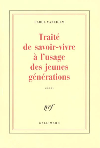 Traité de savoir-vivre à l'usage des jeunes générations