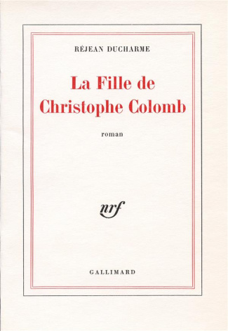 LA FILLE DE CHRISTOPHE COLOMB