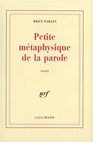 Petite métaphore de la parole