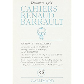 Cahiers Renaud-Barrault/58/Fiction et imaginaire