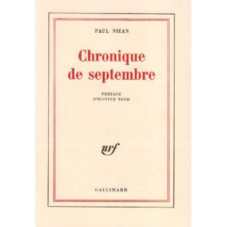 Chronique de septembre