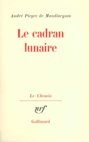 Le cadran lunaire