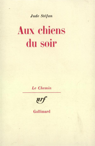 Aux chiens du soir