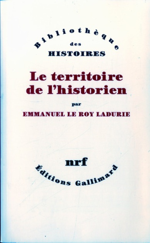LE TERRITOIRE DE L'HISTORIEN