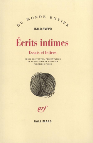 Écrits intimes. Essais et lettres