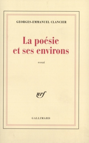 La poésie et ses environs