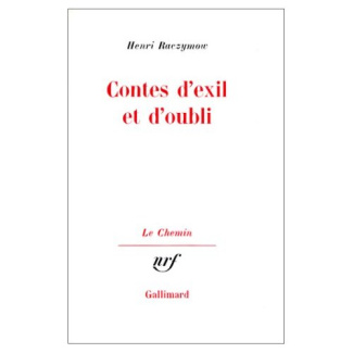 Contes d'exil et d'oubli