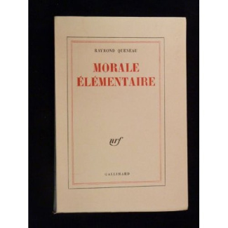 Morale élémentaire