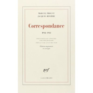 Correspondance 1914-1922