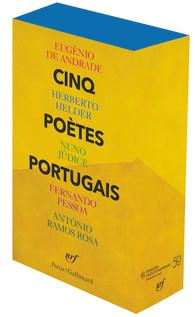 Cinq poètes portugais. Coffret 5 volumes : Matière solaire ; Le poème continu ; Un chant dans l'épai