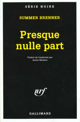 Presque nulle part