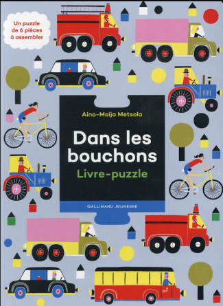 Dans les embouteillages. Livre-puzzle